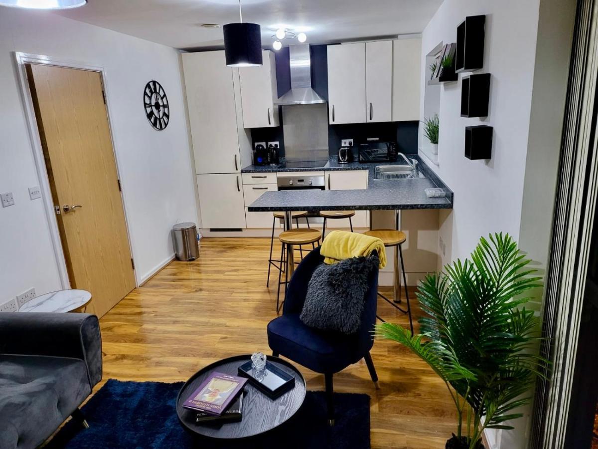 Modern & Stylish Apartment - Whyte Place Salford Manchester Exterior foto